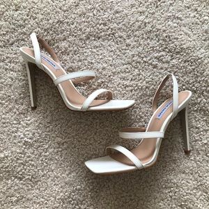 Steve Madden White Heel